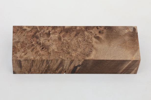 Orzech Kaukaski czeczot Caucasian Walnut Burl stabilizowane drewno na rękojeść noża stabilized wood for knife