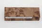 Orzech Kaukaski czeczot Caucasian Walnut Burl stabilizowane drewno na rękojeść noża stabilized wood for knife