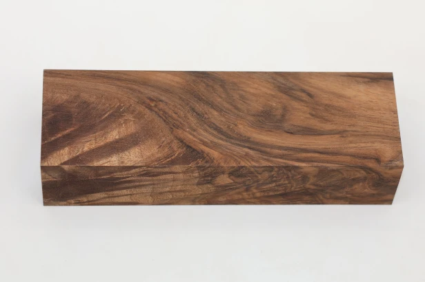 Orzech Kaukaski czeczot Caucasian Walnut Burl stabilizowane drewno na rękojeść noża stabilized wood for knife