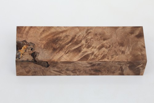 Orzech Kaukaski czeczot Caucasian Walnut Burl stabilizowane drewno na rękojeść noża stabilized wood for knife