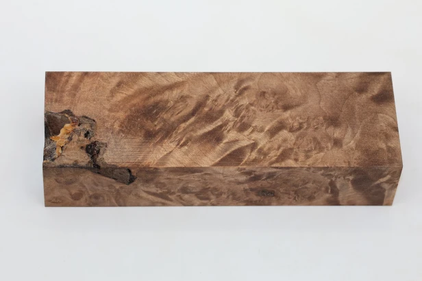 Orzech Kaukaski czeczot Caucasian Walnut Burl stabilizowane drewno na rękojeść noża stabilized wood for knife