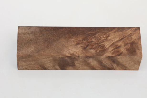 Orzech Kaukaski czeczot Caucasian Walnut Burl stabilizowane drewno na rękojeść noża stabilized wood for knife