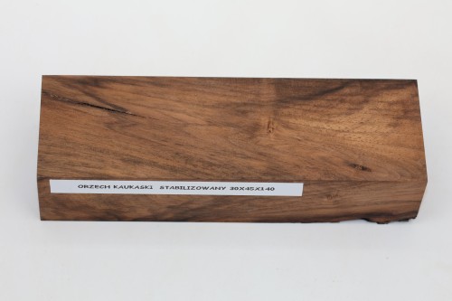 Orzech Kaukaski Caucasian Walnut stabilizowane drewno na rękojeść noża stabilized wood for knife