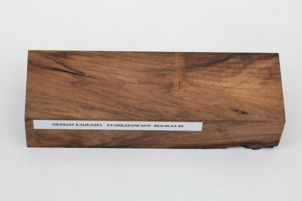 Orzech Kaukaski Caucasian Walnut stabilizowane drewno na rękojeść noża stabilized wood for knife
