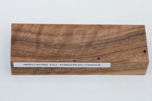 Orzech włoski fala Flame Walnut Wood stabilizowane drewno na biżuterię stabilized wood for jewelry