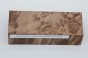 Orzech Kaukaski czeczot Caucasian Walnut Burl stabilizowane drewno na biżuterię stabilized wood for jewelry