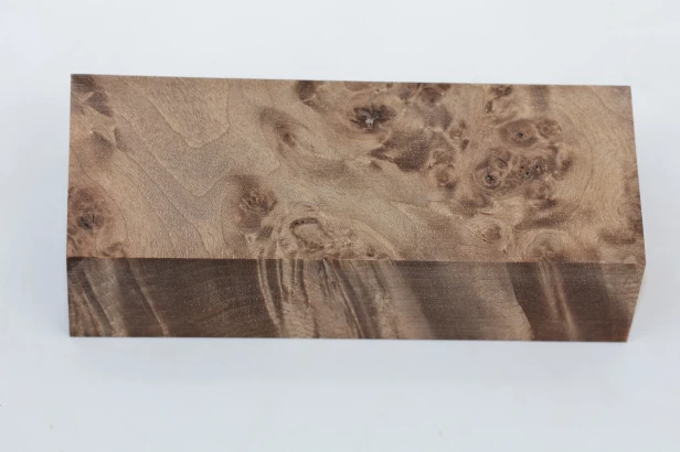 Orzech Kaukaski czeczot Caucasian Walnut Burl stabilizowane drewno na biżuterię stabilized wood for jewelry