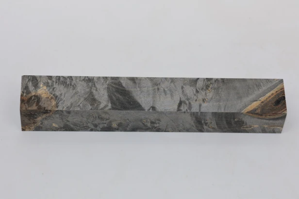 Klon jesionolistny czeczot grafit Ash-leaf Maple Burl Graphite stabilizowane drewno na długopis stabilized wood for pen blank