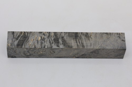 Klon jesionolistny czeczot grafit Ash-leaf Maple Burl Graphite stabilizowane drewno na długopis stabilized wood for pen blank