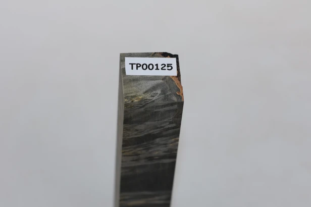 Klon jesionolistny czeczot grafit Ash-leaf Maple Burl Graphite stabilizowane drewno na długopis stabilized wood for pen blank