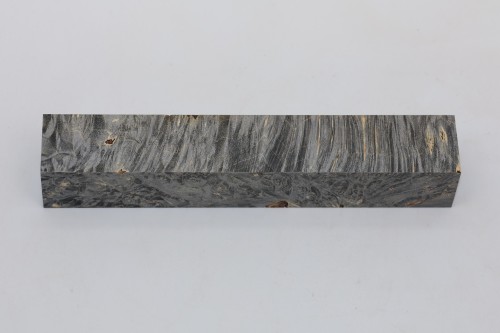 Klon jesionolistny czeczot grafit Ash-leaf Maple Burl Graphite stabilizowane drewno na długopis stabilized wood for pen blank