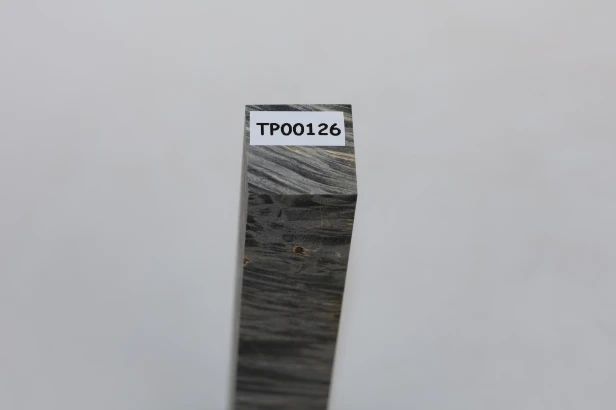 Klon jesionolistny czeczot grafit Ash-leaf Maple Burl Graphite stabilizowane drewno na długopis stabilized wood for pen blank