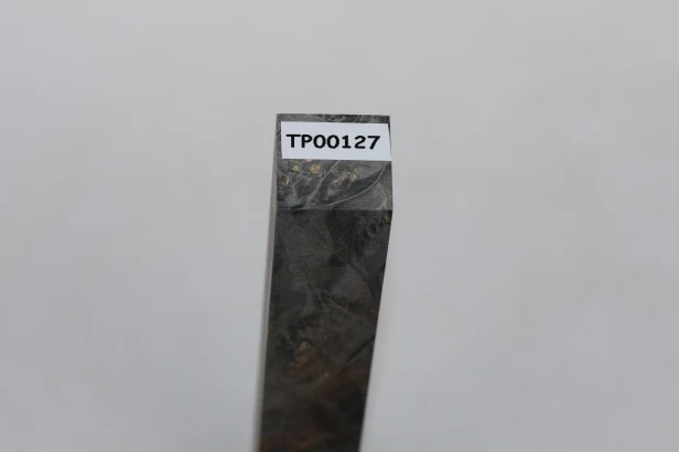 Klon jesionolistny czeczot grafit Ash-leaf Maple Burl Graphite stabilizowane drewno na długopis stabilized wood for pen blank