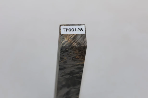 Klon jesionolistny czeczot grafit Ash-leaf Maple Burl Graphite stabilizowane drewno na długopis stabilized wood for pen blank