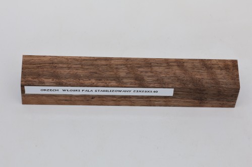 Orzech włoski fala Walnut Flame stabilizowane drewno na długopis stabilized wood for pen blank