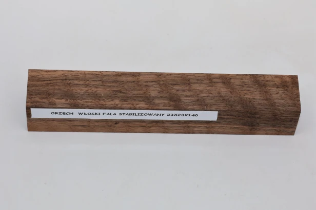 Orzech włoski fala Walnut Flame stabilizowane drewno na długopis stabilized wood for pen blank
