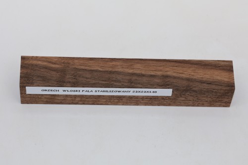 Orzech włoski fala Walnut Flame stabilizowane drewno na długopis stabilized wood for pen blank