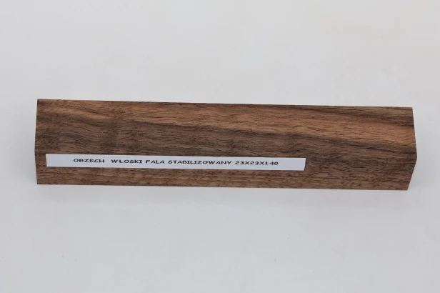 Orzech włoski fala Walnut Flame stabilizowane drewno na długopis stabilized wood for pen blank