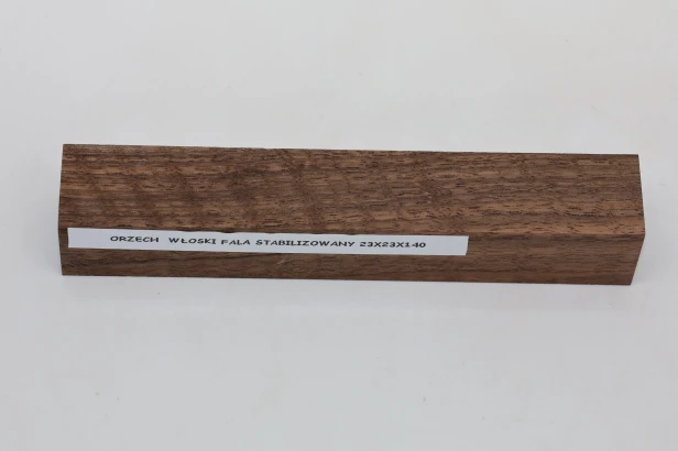 Orzech włoski fala Walnut Flame stabilizowane drewno na długopis stabilized wood for pen blank