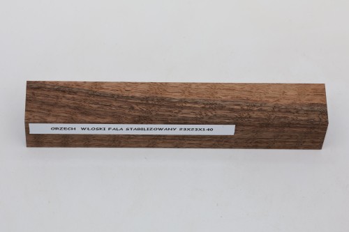 Orzech włoski fala Walnut Flame stabilizowane drewno na długopis stabilized wood for pen blank