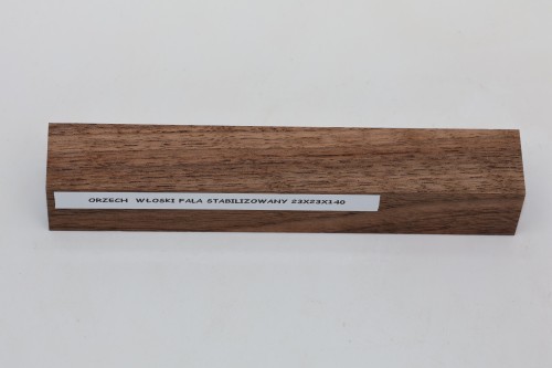 Orzech włoski fala Walnut Flame stabilizowane drewno na długopis stabilized wood for pen blank
