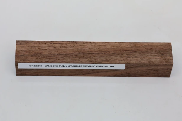Orzech włoski fala Walnut Flame stabilizowane drewno na długopis stabilized wood for pen blank