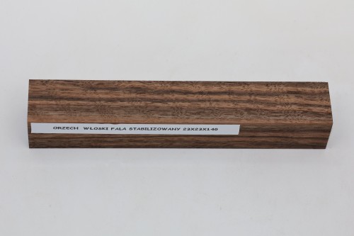 Orzech włoski fala Walnut Flame stabilizowane drewno na długopis stabilized wood for pen blank