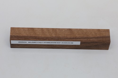 Orzech włoski fala Walnut Flame stabilizowane drewno na długopis stabilized wood for pen blank
