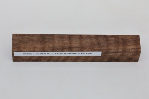 Orzech włoski fala Walnut Flame stabilizowane drewno na długopis stabilized wood for pen blank
