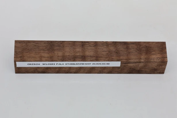 Orzech włoski fala Walnut Flame stabilizowane drewno na długopis stabilized wood for pen blank
