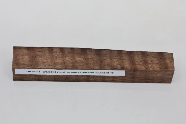 Orzech włoski fala Walnut Flame stabilizowane drewno na długopis stabilized wood for pen blank