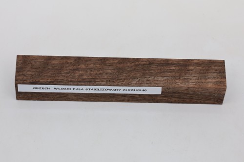 Orzech włoski fala Walnut Flame stabilizowane drewno na długopis stabilized wood for pen blank