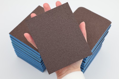 Gąbka ścierna szlifierska dwustronna PADY POLERSKIE 98x125x13 mm Blue Power P100