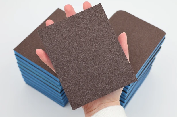 Gąbka ścierna szlifierska dwustronna PADY POLERSKIE 98x125x13 mm Blue Power P100