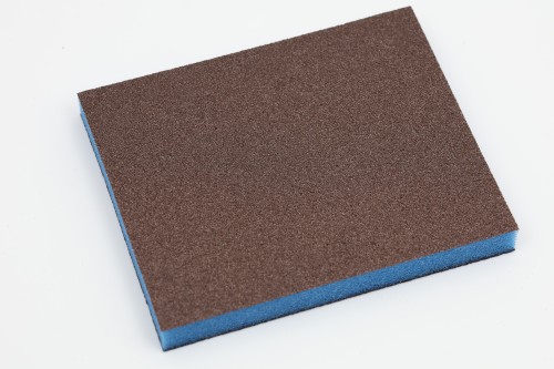 Gąbka ścierna szlifierska dwustronna PADY POLERSKIE 98x125x13 mm Blue Power P120