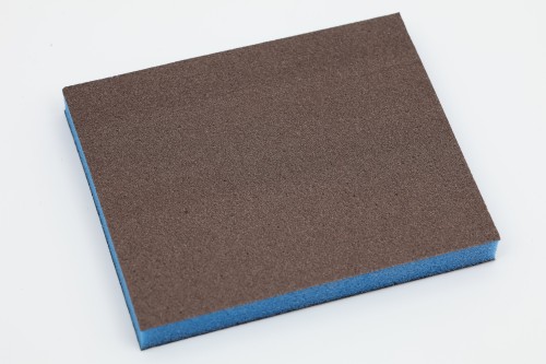 Gąbka ścierna szlifierska dwustronna PADY POLERSKIE 98x125x13 mm Blue Power P180