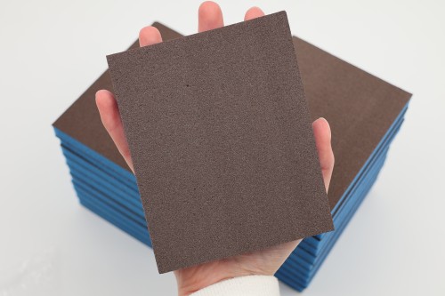 Gąbka ścierna szlifierska dwustronna PADY POLERSKIE 98x125x13 mm Blue Power P180