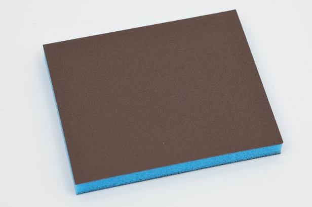 Gąbka ścierna szlifierska dwustronna PADY POLERSKIE 98x125x13 mm Blue Power P220