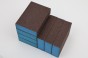 Gąbka ścierna kostka szlifierska czterostronny BLOK POLERSKI 69x98x26 mm Blue Power P80