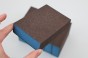 Gąbka ścierna kostka szlifierska czterostronny BLOK POLERSKI 69x98x26 mm Blue Power P80