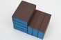 Gąbka ścierna kostka szlifierska czterostronny BLOK POLERSKI 69x98x26 mm Blue Power P100