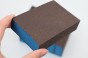 Gąbka ścierna kostka szlifierska czterostronny BLOK POLERSKI 69x98x26 mm Blue Power P100