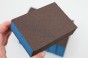 Gąbka ścierna kostka szlifierska czterostronny BLOK POLERSKI 69x98x26 mm Blue Power P120