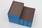 Gąbka ścierna kostka szlifierska czterostronny BLOK POLERSKI 69x98x26 mm Blue Power P180