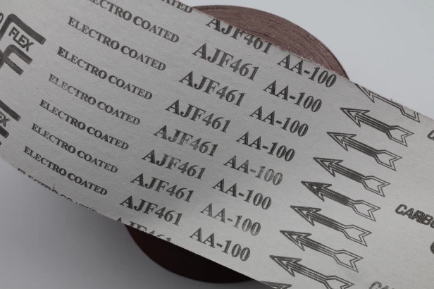 Płótno ścierne na metry do polerowania drewna AJF461 150 mm / P100