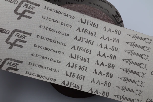 Płótno ścierne na metry do polerowania drewna AJF461 150 mm / P80
