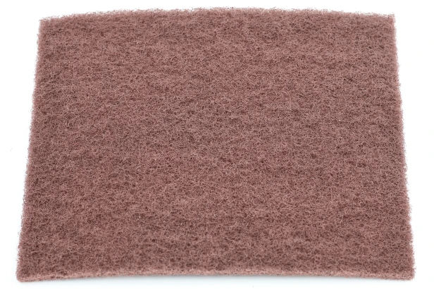 Włóknina ścierna w arkuszach formatka prostokątna do polerowania drewna 150x200 mm Fine STR
