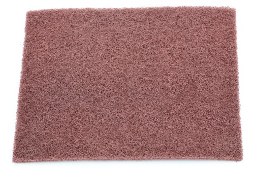 Włóknina ścierna w arkuszach formatka prostokątna do polerowania drewna 150x200 mm PST HAND PAD (Scotch-Brite) Medium C20