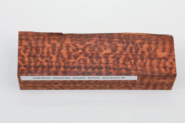 Drewno wężowe Snakewood na rękojeść noża wood for knife