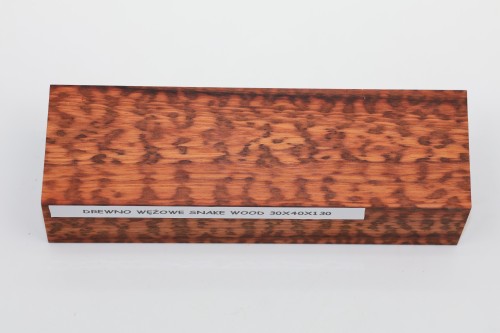Drewno wężowe Snakewood na rękojeść noża wood for knife